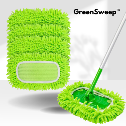 Namado GreenSweep™ - Chiffon réutilisable pour Swiffer (avec microfibres longues)