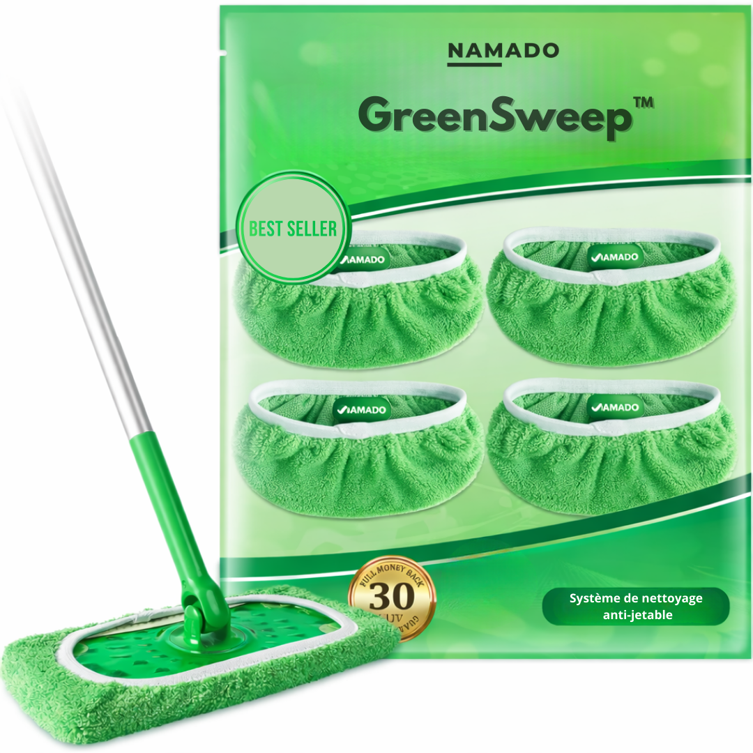 Namado GreenSweep™ - Plus besoin d’acheter des lingettes jetables pour Swiffer