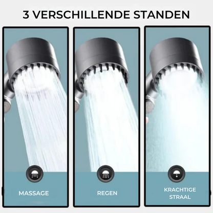 Pommeau de douche filtrant AQUAÉLLE – Eau pure, peau éclatante et cheveux sains | + 5 filtres GRATUITS
