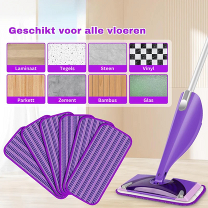 Namado PurpleSweep™ – Chiffon réutilisable pour Swiffer WetJet | 2+2 GRATUITS