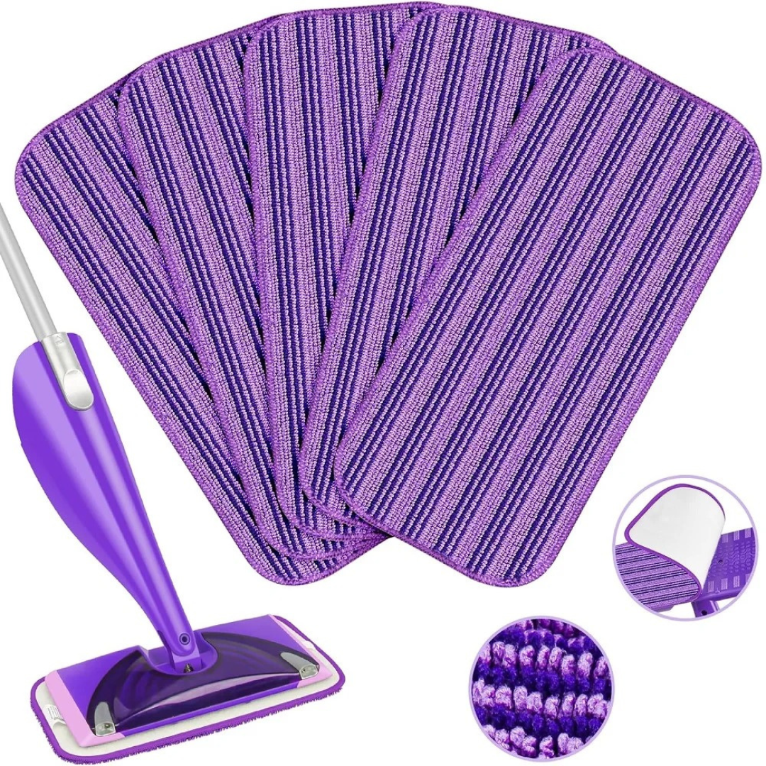 Namado PurpleSweep™ – Chiffon réutilisable pour Swiffer WetJet | 2+2 GRATUITS