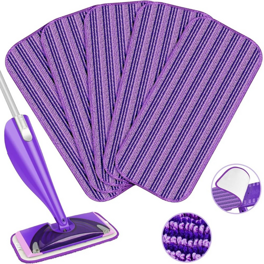 Namado PurpleSweep™ – Chiffon réutilisable pour Swiffer WetJet | 2+2 GRATUITS