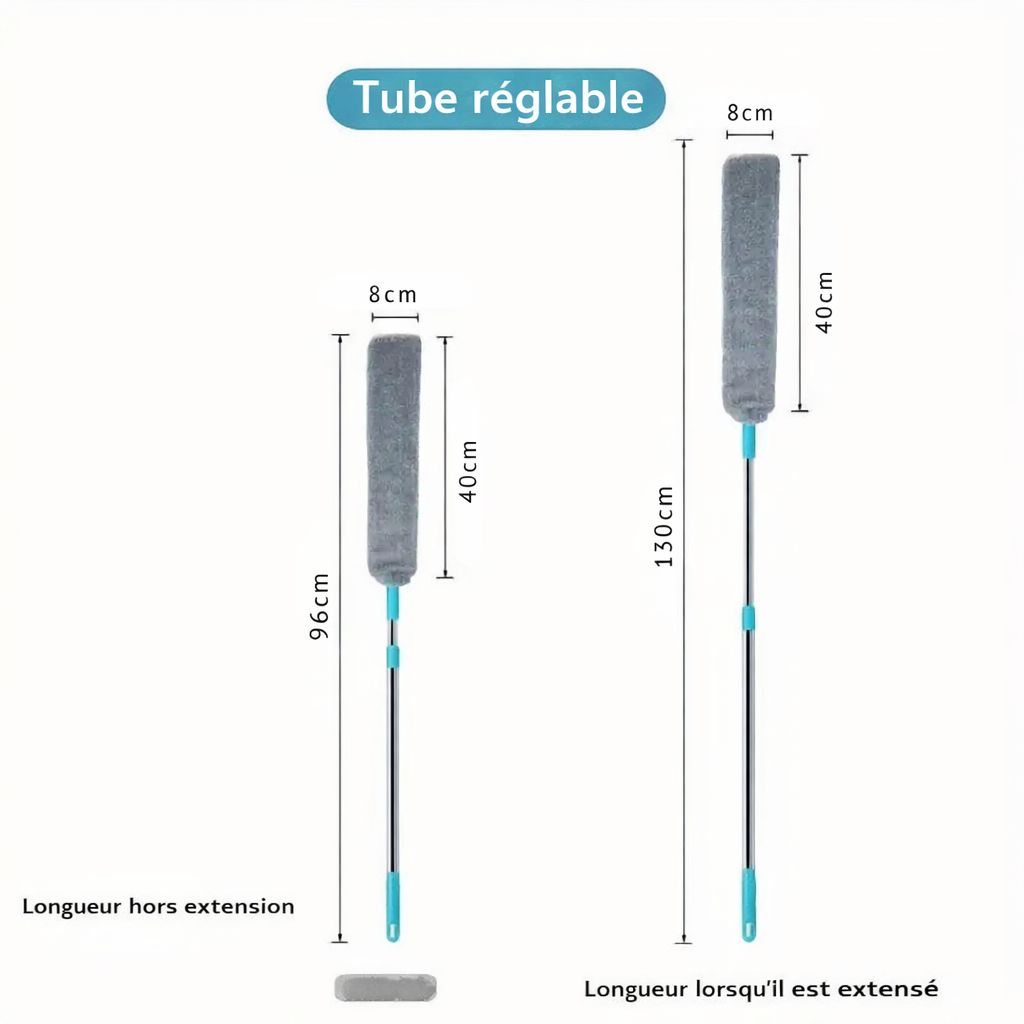 Brosse anti-poussière Namado DustReach™ - Atteignez les endroits difficiles d’accès