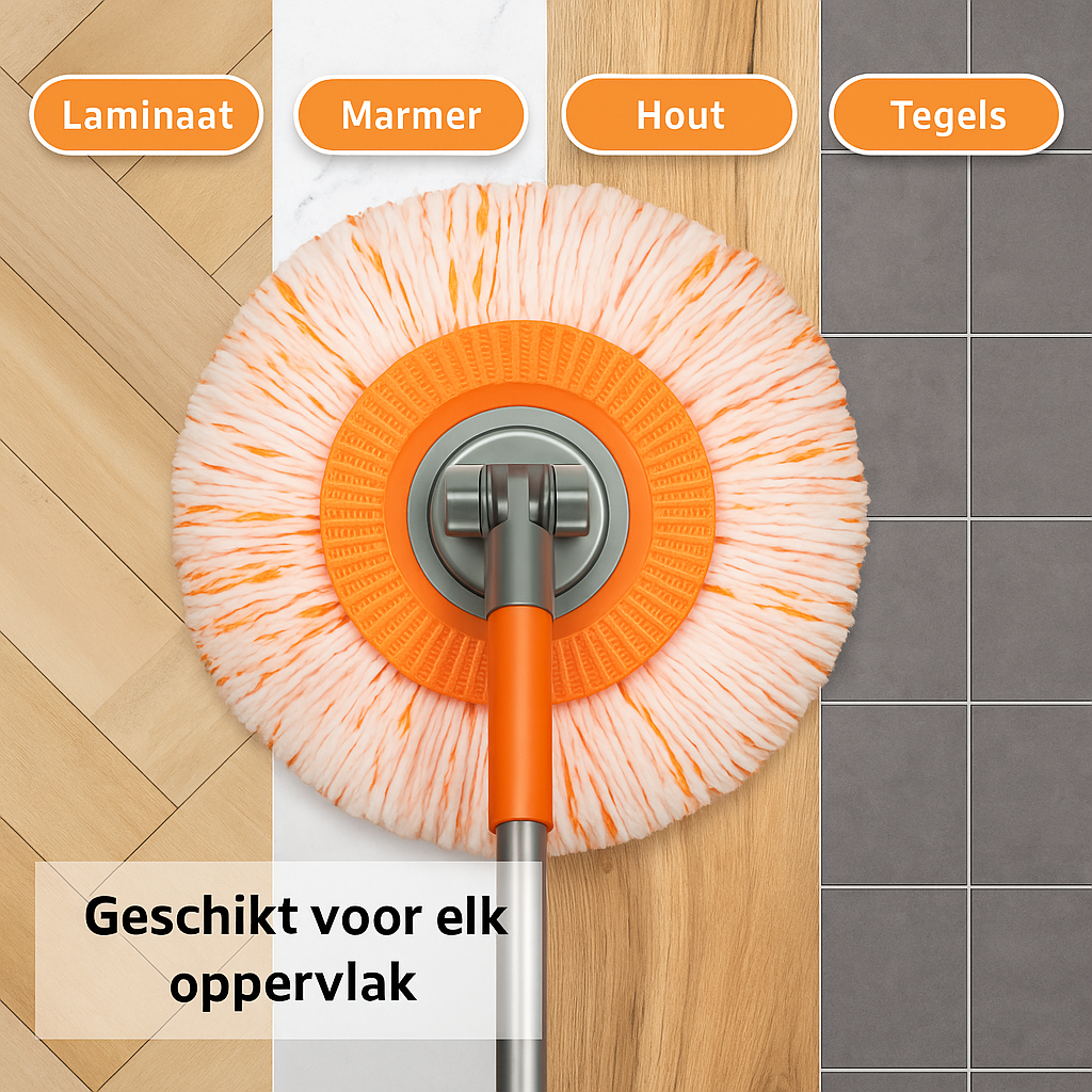 Namado TopClean360™ Mop – Jusqu’au plafond, dans chaque coin