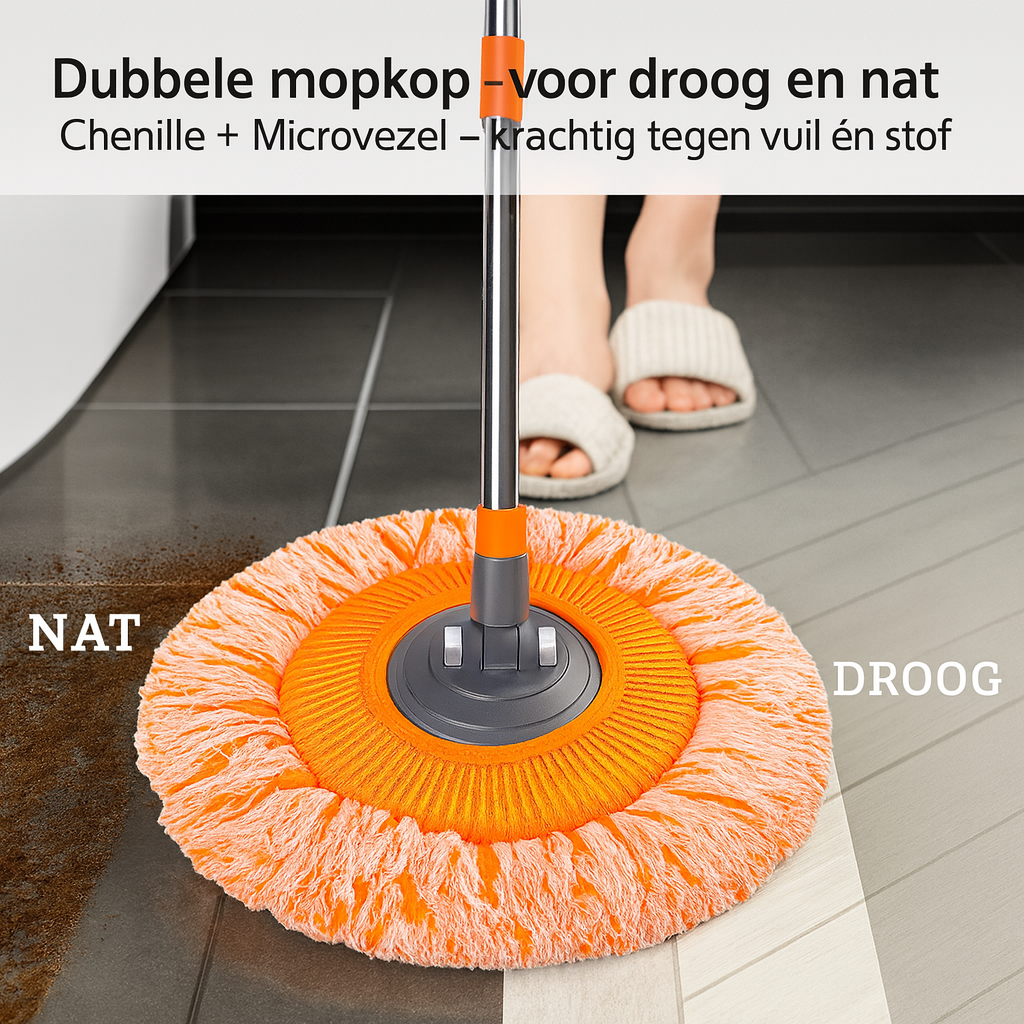 Namado TopClean360™ Mop – Jusqu’au plafond, dans chaque coin