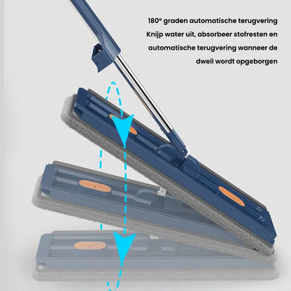 Namado CleanSweep™ Balai 3-en-1 | Avec 4 housses GRATUITES