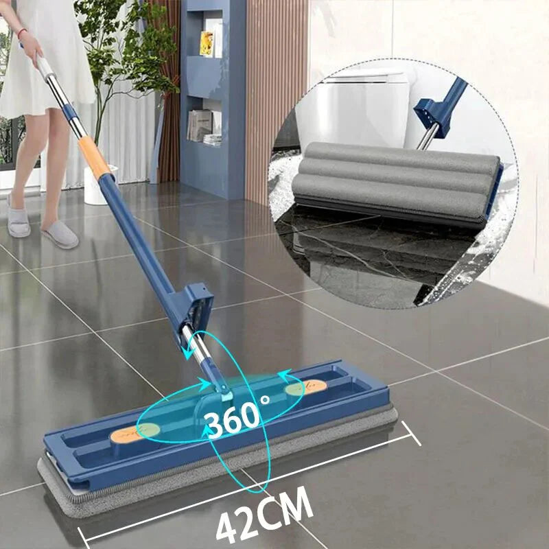 Namado CleanSweep™ Balai 3-en-1 | Avec 4 housses GRATUITES